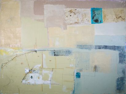 Open crossing - a Paint Artowrk by Marisela Aguilar Salas